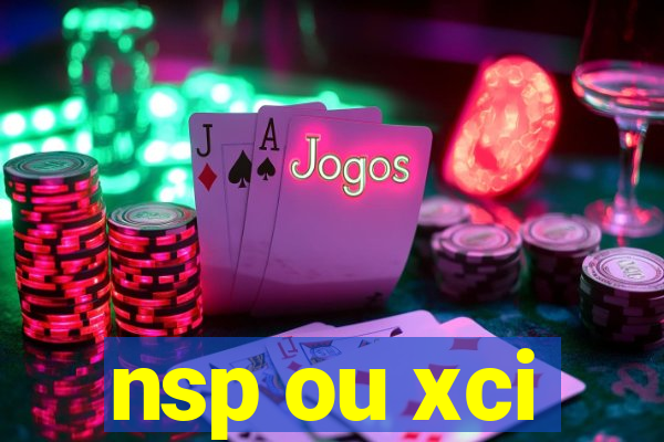 nsp ou xci